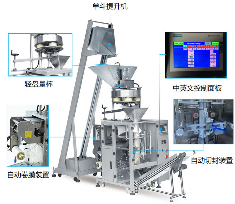 自动定量颗粒包装机的工作原理及应用 