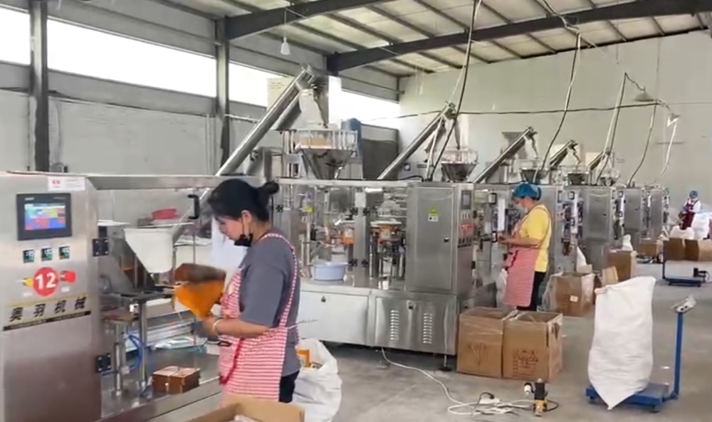 调味粉八工位给袋式包装机开袋吸不开故障原因分析和解决方案