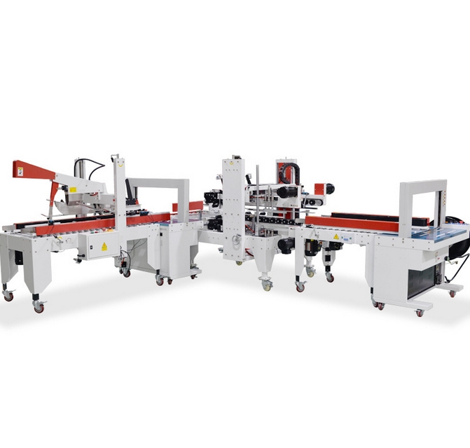 全自动井字形封箱打包机工作原理和应用范围